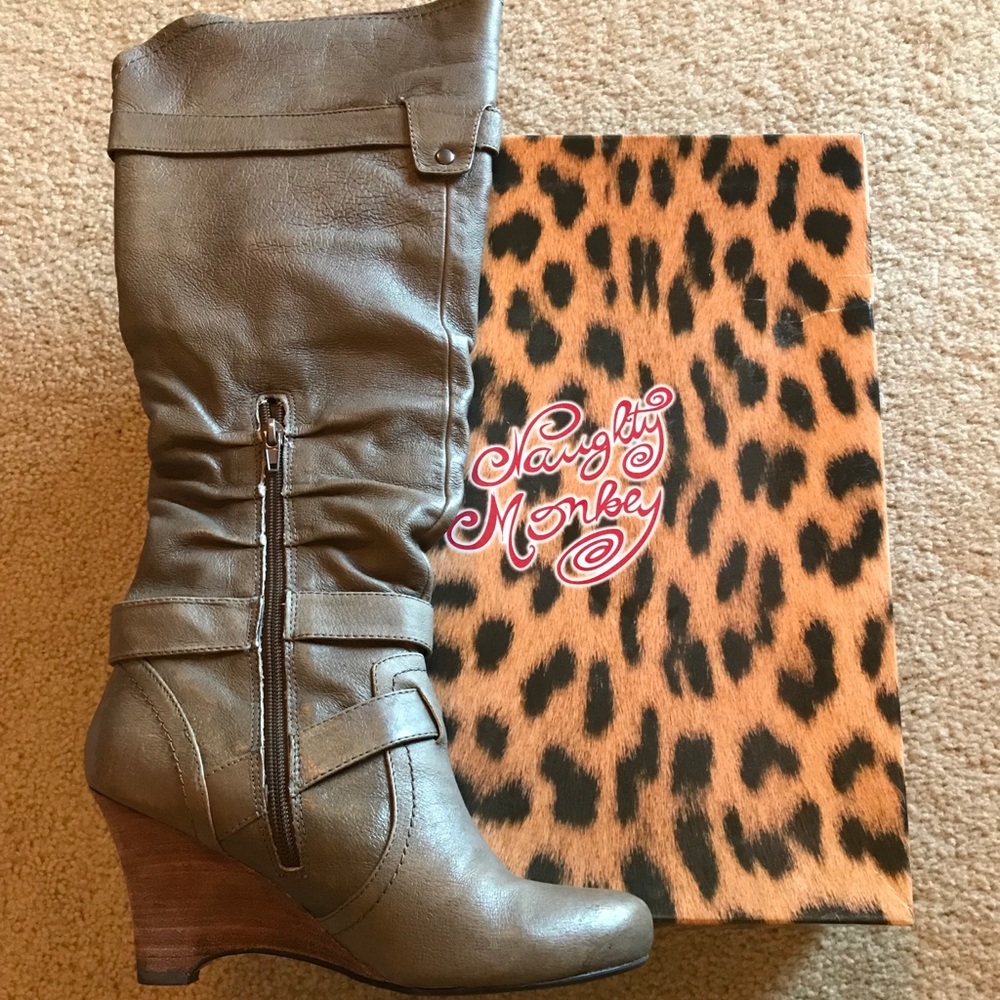 Naughty Monkey Platform Boots
